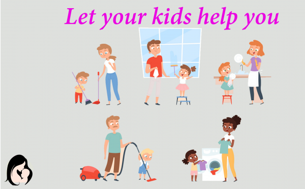 Let your kids help you