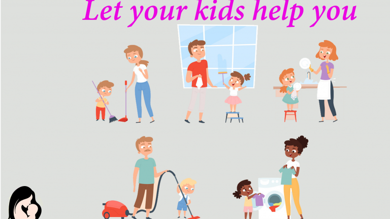 Let your kids help you